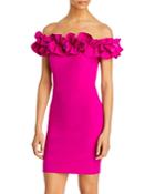 Aqua Off The Shoulder Ruffle Dress - 100% Exclusive