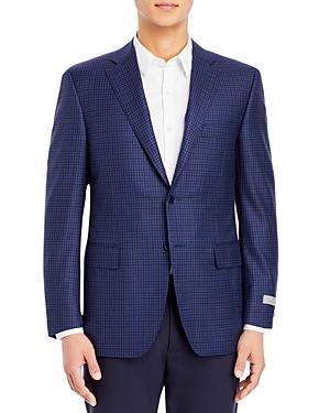 Canali Siena District Check Classic Fit Sport Coat