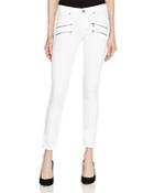 Paige Denim Edgemont Transcend Skinny Jeans In White Mist - 100% Bloomingdale's Exclusive