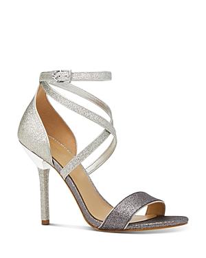 Michael Michael Kors Women's Astrid Two Tone Stiletto Sandals