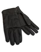 Ted Baker Ethan Leather Trim Gloves