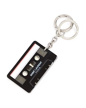 Saint Laurent Cassette Tape Key Ring