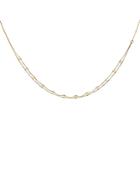 Moon & Meadow Doubled Chain & Bar Choker Necklace In 14k Yellow Gold, 15 - 100% Exclusive