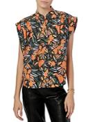 Joie Unna Printed Silk Shirt