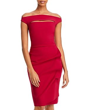 Chiara Boni La Petite Robe Melania Ruched Shift Dress