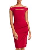 Chiara Boni La Petite Robe Melania Ruched Shift Dress