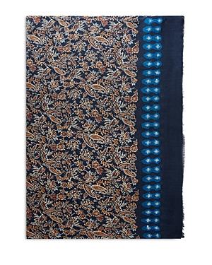 Gerard Darel Grace Printed Wool & Silk Scarf