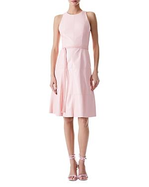 Alice And Olivia Leandra Vegan Leather Dress