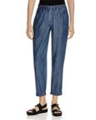 Eileen Fisher Chambray Ankle Pants
