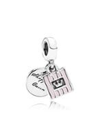 Pandora Dangle Charm - Sterling Silver & Enamel Shopping Queen, Moments Collection