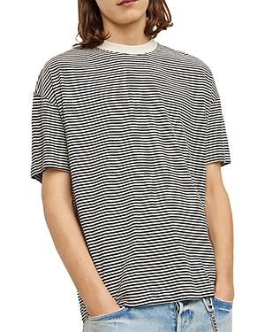 Allsaints Vail Striped Crew Tee