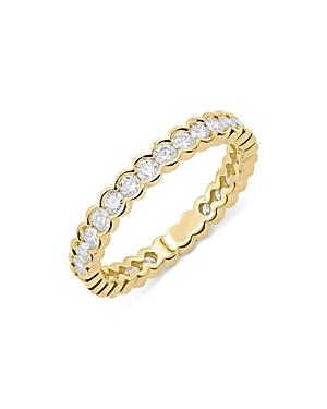 Bloomingdale's Diamond Milgrain Bezel Eternity Band In 14k Yellow Gold, 1.0 Ct. T.w. - 100% Exclusive