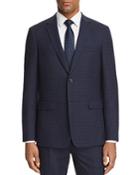 Theory Wellar Plaid Slim Fit Suit Separate Sport Coat