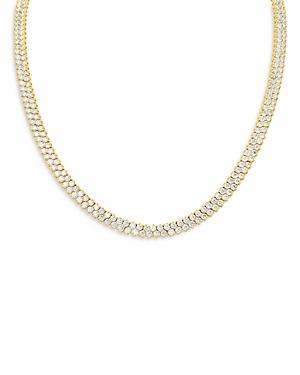 Bloomingdale's Diamond Choker Tennis Necklace In 14k Yellow Gold, 10.50 Ct. T.w - 100% Exclusive
