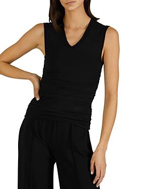 Atm Anthony Thomas Melillo Ruched Sleeveless Tee