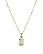 Nadri Venice Pendant Necklace In 18k Gold-plated Sterling Silver, 16