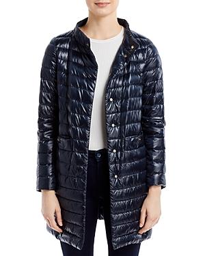 Herno Half Woven Down Coat