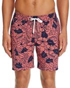 Onia Charles Tropical Floral Print Swim Trunks - 100% Exclusive