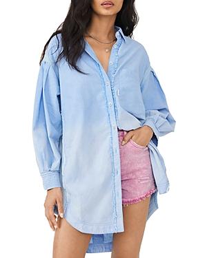 Free People Cool & Clean Oversized Shirt