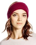 C By Bloomingdale's Cashmere Ribbed Headband