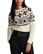 Polo Ralph Lauren Fair Isle Cable-knit Sweater