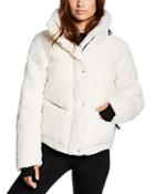 Sam. Quilted Hooded Fleece Puffer Coat