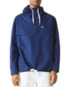 Lacoste Water Resistant Canvas Hooded Overshirt