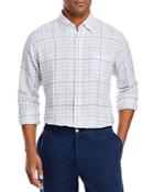 Peter Millar Coronado Linen Check Classic Fit Button Down Shirt