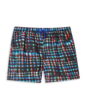 Paul Smith Multicolor Check Swim Trunks
