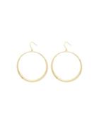 Gorjana Farrah 18k Gold-plated Drop Hoop Earrings