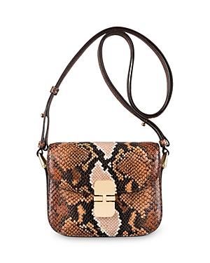 A.p.c. Grace Mini Python-print Crossbody