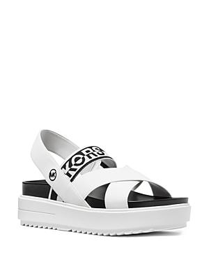 Michael Michael Kors Women's Larson Elasticized Strap Platform Sandals