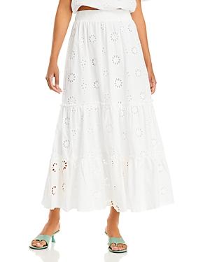 Wayf Gracia Tiered Maxi Skirt