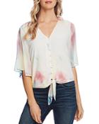 Vince Camuto Tie-front Button-up Shirt