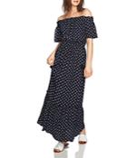 1.state Off-the-shoulder Printed Maxi Dress