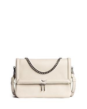 Zadig & Voltaire Rock Novel Leather Shoulder Bag