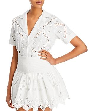 Hemant And Nandita Cotton Lace Shirt
