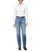 Lafayette 148 New York Watts High Rise Jeans In Faded Skyline