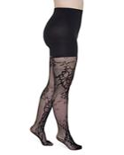 Spanx Floral Fishnet Shaping Tights