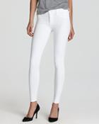 Hudson Jeans - Nico Mid Rise Super Skinny In White