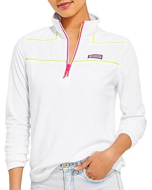 Vineyard Vines Pop Terry Quarter Zip Shirt