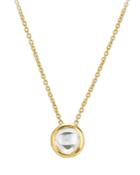 Amrapali Jewels Diamond Kundan Pendant Necklace In 18k Yellow Gold, 0.27 Ct. T.w.