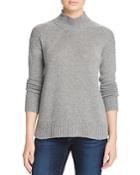 C By Bloomingdale's Cropped Raglan Cashmere Sweater