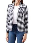 Hobbs London Marlowe Gingham-print Blazer