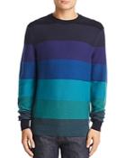 Ps Paul Smith Gradient-stripe Sweater