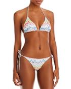 Missoni Mare Bright Multicolor Chevron Bikini Set