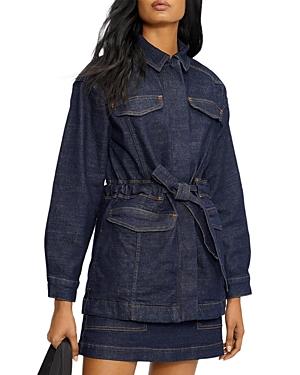 Ted Baker Denim Belted Utility Jacket