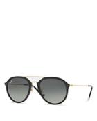 Ray-ban Rb4253 Double Bar Sunglasses, 53mm