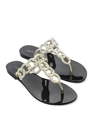 Melissa Women's Success Chain Link Thong Sandals