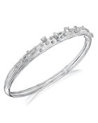 Hueb 18k White Gold Bahia Diamond Bangle Bracelet